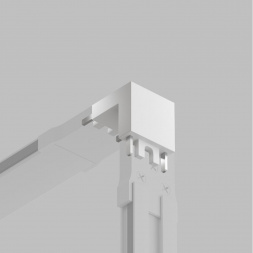 Коннектор L-образный Denkirs Air Base TR5212-WH