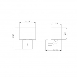 Бра Vele Luce Ultimo VL1523W01