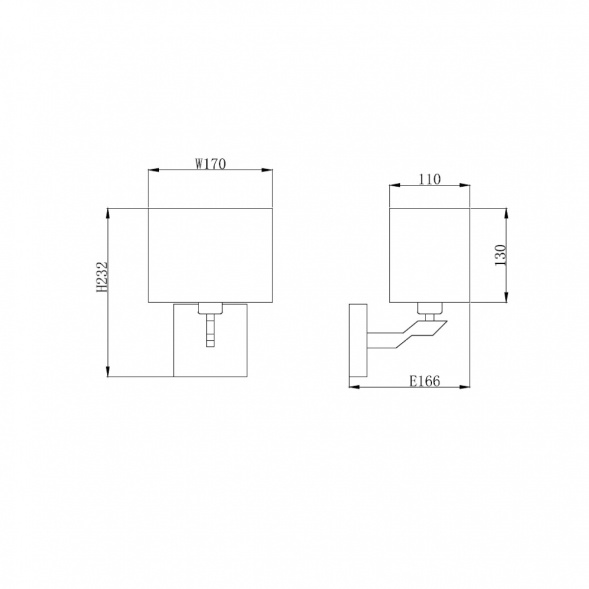 Бра Vele Luce Ultimo VL1523W01