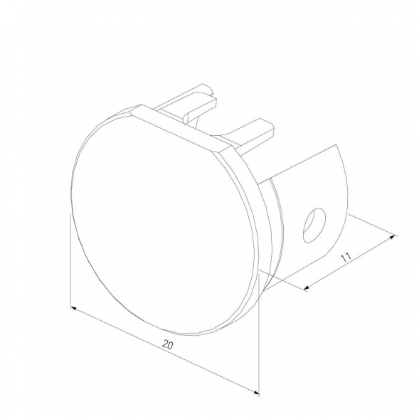 Заглушки для шинопровода Elektrostandard 85202/00 a067267