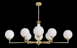 Подвесная люстра KUTEK MOOD Artu Glass ART-ZWL-8(Z)G