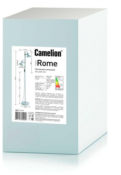 Торшер Camelion KD-432F C01 14552