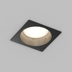 Встраиваемый влагозащищенный светильник Denkirs DEEP DK3104-BK