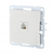 Розетка телефонная RJ-12 LK Studio LK60 белый 865504-1
