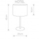 Настольная лампа Nowodvorski Hotel 9301
