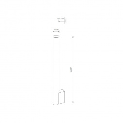Бра Nowodvorski Ice Tube Led M 8122