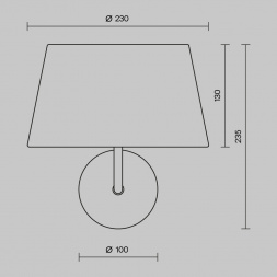 Бра Maytoni Modern MOD360WL-01B