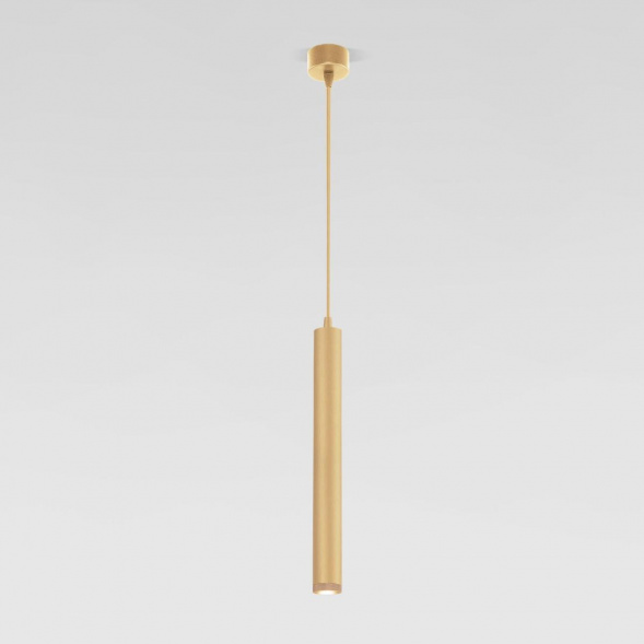 Подвесной светодиодный светильник Elektrostandard Lead 50245 LED золотой a062430