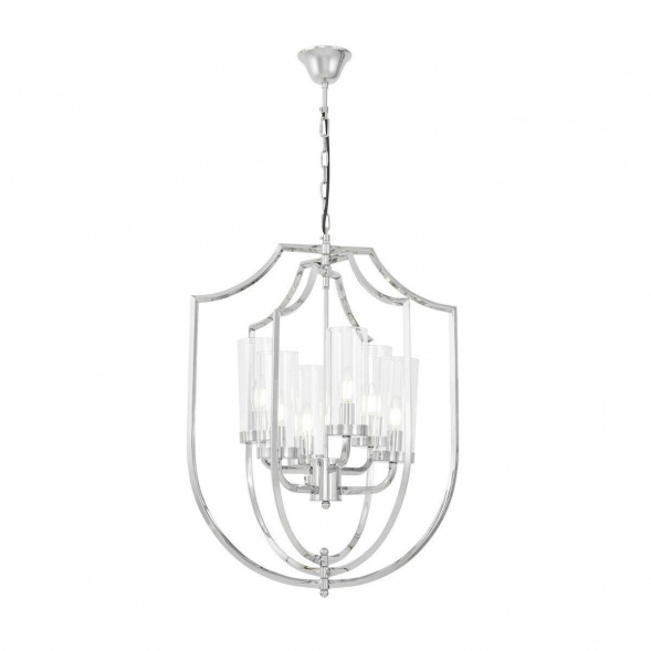 Подвесная люстра Lumina Deco Trulia LDP 8006-6 CHR