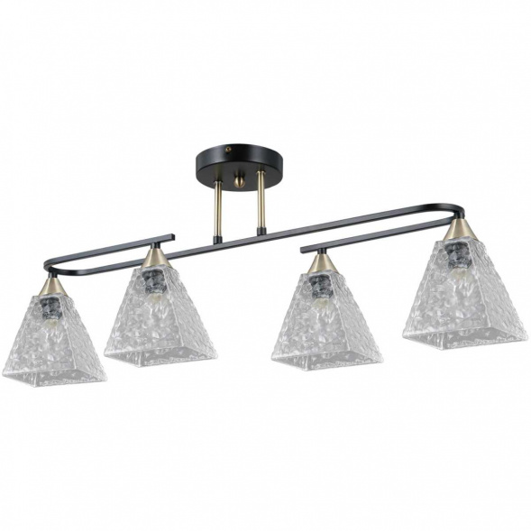 Потолочный светильник ILLUMICO IL0782-4CSQ-25 BK AB AREZZO