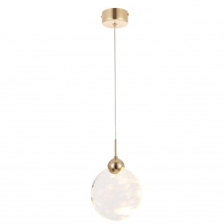 Подвесной светодиодный светильник Crystal Lux Cielo SP3W Led Gold