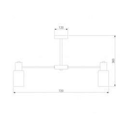 Потолочная люстра Eurosvet Vegga 70160/8 латунь