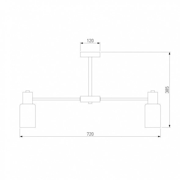 Потолочная люстра Eurosvet Vegga 70160/8 латунь