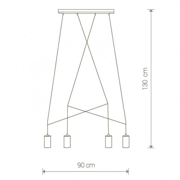 Подвесная люстра Nowodvorski Imbria 9191