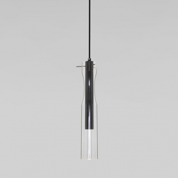 Подвесной светодиодный светильник Eurosvet Swan 50254/1 Led черный