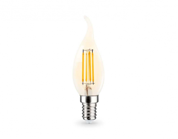 Лампа светодиодная Свеча на ветру CF35 15W 2700K Ambrella light Bulding 351523