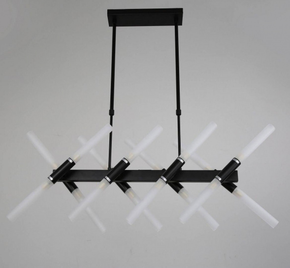 Подвесная люстра Lumina Deco Alford LDP 6036-16 BK