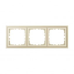 Рамка 3-постовая LK Studio (бежевый матовый) LK80 CLASSIC, 894302-1