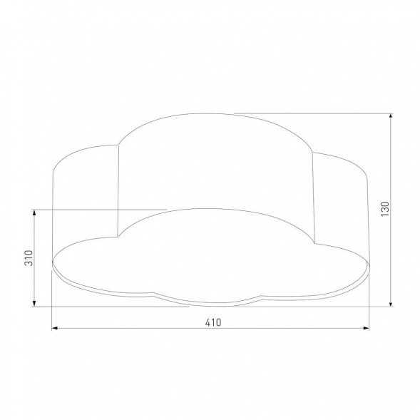 Потолочный светильник TK Lighting 4230 Cloud
