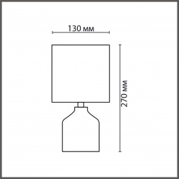 Настольная лампа Lumion County Inina 8176/1T