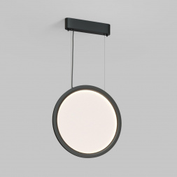 Подвесной вертикальный светодиодный светильник Denkirs Veil DK6604-BK