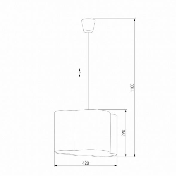 Подвесной светильник TK Lighting 3362 Cloud