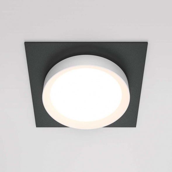 Встраиваемый светильник Maytoni Hoop DL086-GX53-SQ-BW