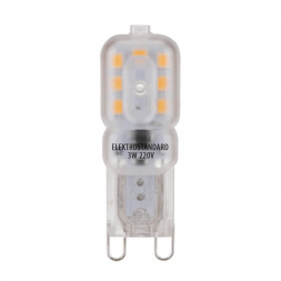 Лампа светодиодная филаментная Elektrostandard G9 3W 4200K прозрачная a049867