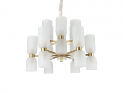 Подвесная люстра Newport 3646+6/C brass М0068541