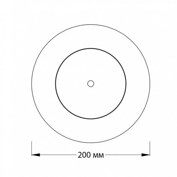 Потолочный светодиодный светильник Escada 20023SMA/01LED WH