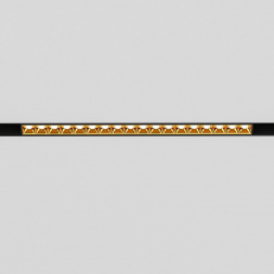 Трековый светодиодный светильник Elektrostandard Slim Magnetic Artas 85104/01 черный/золото a064530