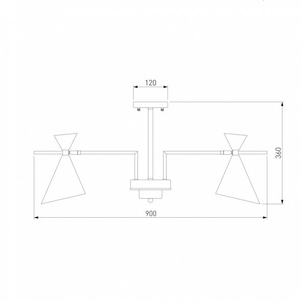 Потолочная люстра Eurosvet Apart 70114/8 белый