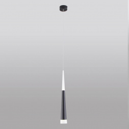 Подвесной светодиодный светильник Elektrostandard DLR038 7+1W 4200K черный матовый a044560
