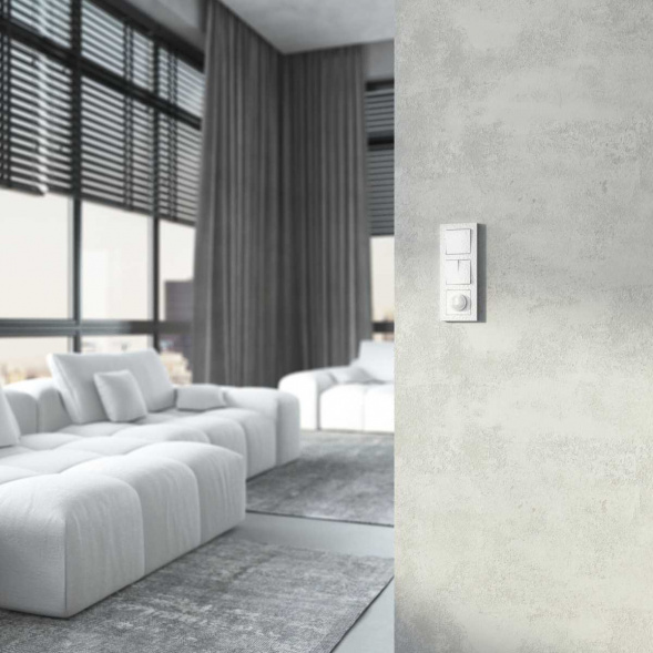 Клавиша Werkel Hammer для выключателя перекрестного белый W1219001 4690389162169