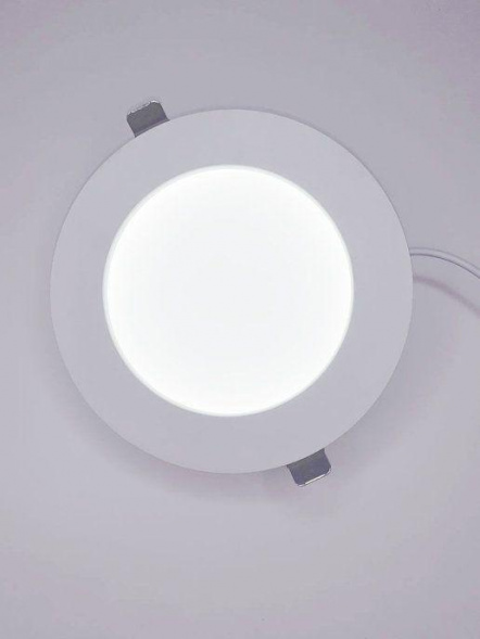 Встраиваемый светодиодный светильник Elvan VLS-700R-12W-WH-Wh