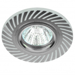 Встраиваемый светильник ЭРА с подсветкой DK LD39 WH/CH /1 Б0048935