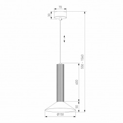 Подвесной светодиодный светильник Elektrostandard Fest 50315 LED a068828