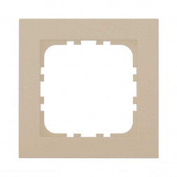 Рамка 1-постовая LK Studio (шампань) LK80 FLAT, 844106-1