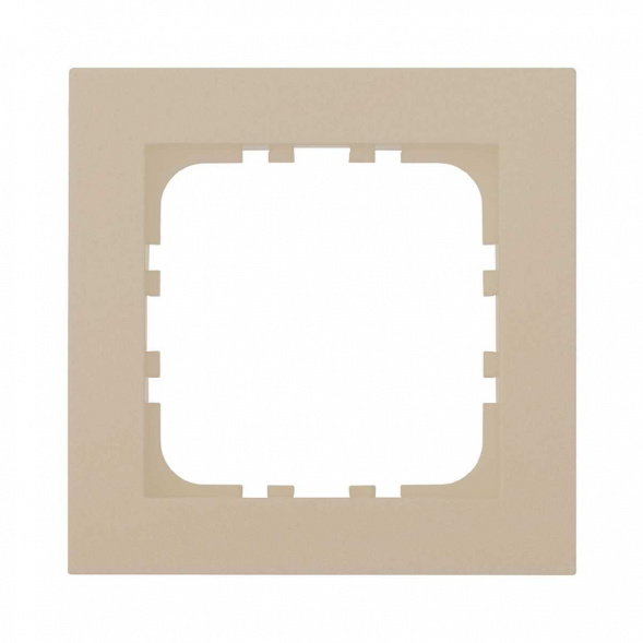 Рамка 1-постовая LK Studio (шампань) LK80 FLAT, 844106-1