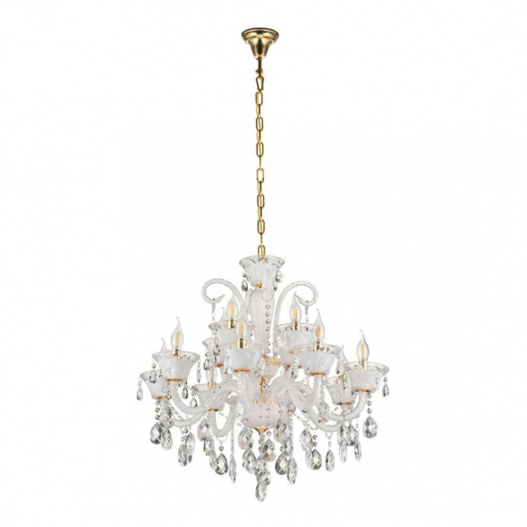 Подвесная люстра Lumina Deco Eliza LDP 7028-8+4 WT