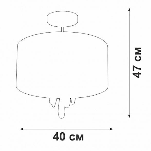 Потолочная люстра Vitaluce V2864-9/3PL