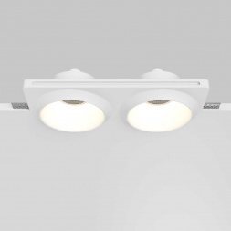 Встраиваемый светильник Maytoni Technical DL124-GU10-02-TRS-W