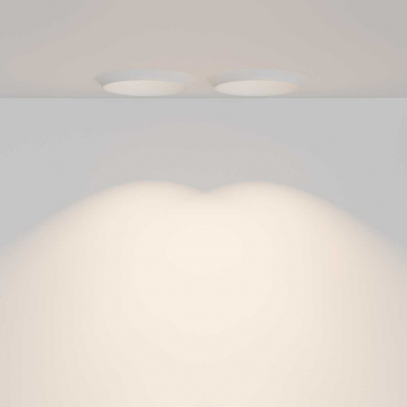 Встраиваемый светильник Maytoni Technical DL124-GU10-02-TRS-W