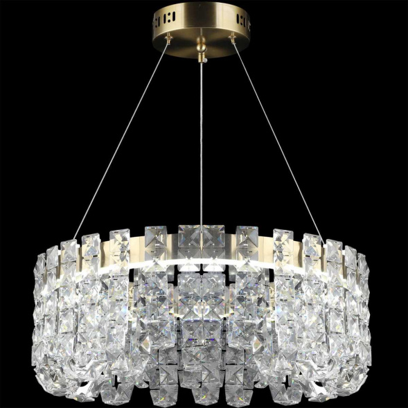 Люстра Reluce 02601-0.4-104W LED COP+CH