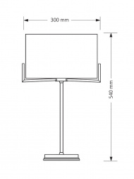 Настольный светильник KUTEK MOOD Nemi NEM-LG-1(ZM)