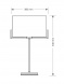 Настольный светильник KUTEK MOOD Nemi NEM-LG-1(ZM)