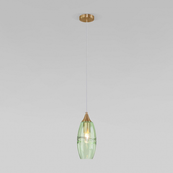 Подвесной светильник Eurosvet Lotus 50222/1 зеленый