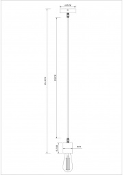 Подвесной светильник Arte Lamp Mark A7048SP-1BK