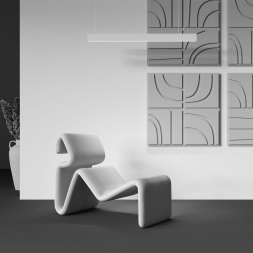 Подвесной светодиодный светильник Maytoni Technical Pendant Basis P051PL-36W2.7-6K-W