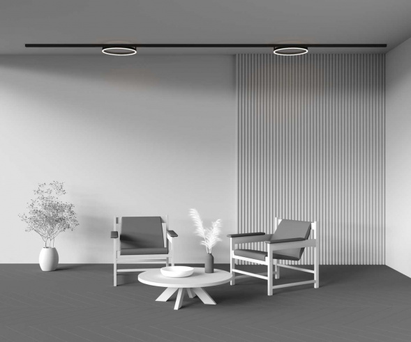 Трековый светильник Maytoni Technical TR227-2-24W3K-B